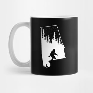 Alabama Bigfoot Gift Mug